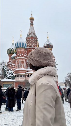 Everyone’s Dream Destination 🇷🇺❄️🤍 #russia #moscow #travel