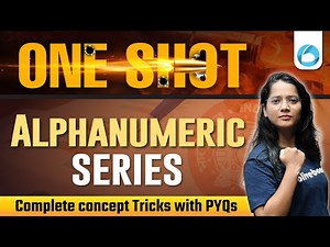 Alphanumeric Series | Complete Concept and Tricks with PYQs | Reasoning Classes