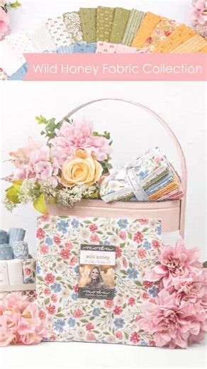 Wild Honey by Lella Boutique 🍯🐝 | New at Fat Quarter Shop