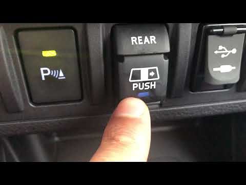 Toyota Tacoma – How to open/close rear window