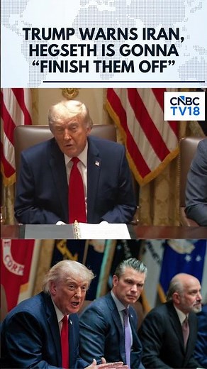 WATCH: Trump Points To Hegseth In Chilling Iran Warning | US Iran War | N18G