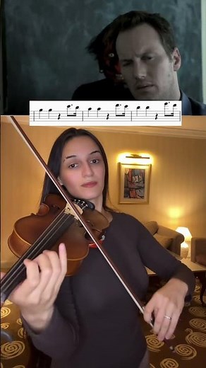 Insidious - Tip Toe Thru' The Tulips With Me ⏱️👀🎻 #horrormovies #soundtrack #violin
