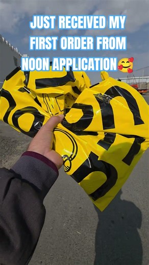 My First online order in Saudi Arabia 🇸🇦 from noon application #noon #onlineshopping #saudiaarbia