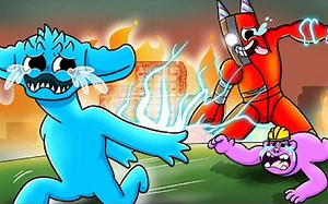 Roblox：格林为了送茉莉回家，惹上了未来的邪恶机器人！