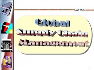 Global Supply Chain Management - SlideServe