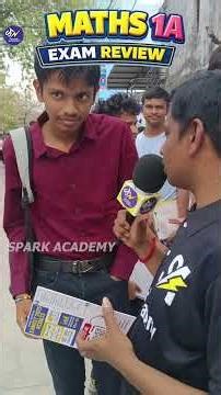 Maths 1A Exam Review 2026 | Student Reactions & Expected Marks! 📊