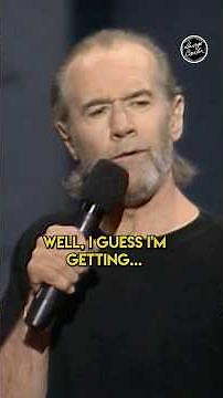 This bit will never get old 🤭 #georgecarlin #standupcomedy #aging