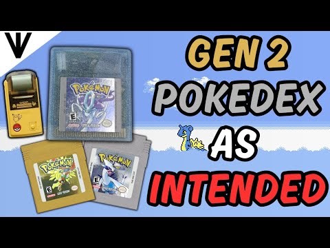 Completing Gen II Pokedex on REAL Cartridges