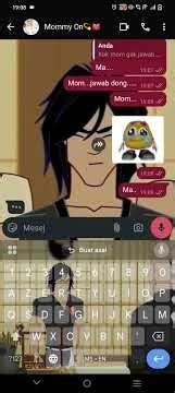 mom...kok gal bagi tau kalo mom udah gak ada🙃//dad kok gak bagi tau kalo mom gak ada.