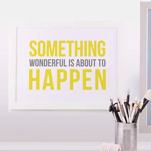 Grab life by the Januarys. Forget Blue Monday with our motivational artwork edit >> http://po.st/3tLrGn | notonthehighstreet