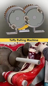 22K views · 115 reactions | Taffy pulling machine #howitwork #howitmade #mechanism #mechanical Mechanical and Automation Systems | Mechanical and Automation Systems | Facebook