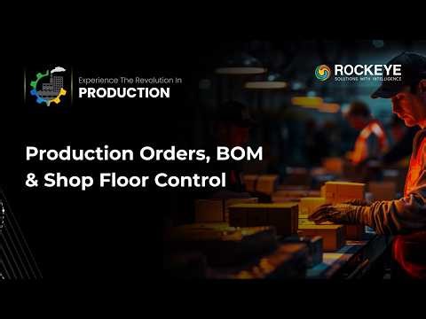 Production Order – Manufacturing Execution Workflow