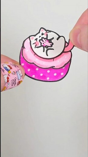 비밀 메모지는 별이다옹이 보관해줄게☆ 만들기 #byeolidaong #cat #shorts #diy #craft