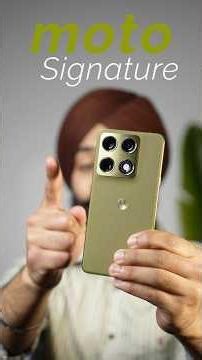 moto Signature is Here! First Look & Design