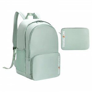 [Hot Item] New Lightweight Fashion Double Fold Backpack Large Capacity Student Travel Backpack