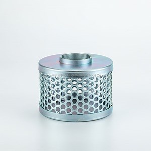 [Hot Item] Plated Steel Rhs Strainer SS304/SS316 Round Hose Suction Strainer