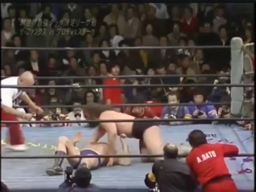 @rasslerama on Instagram: "December 13, 1981: Jimmy Snuka & Bruiser Brody vs Terry Funk & Dory Funk, Jr"