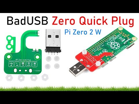 Raspberry Pi Zero Multifunction USB plug zero Quick Plug usb/Ethernet BAD USB