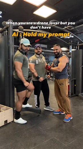 Follow below steps. Here’s how you can create it👇🏻 1. Open Flow - labs.google 2. Login and tap on create with flow 3. Tap on new project 4. Select “frames to video” 5. Click on sign and add the photo you want to edit 6. Write the prompt as “create realistic drone style video” . . . . . #gym #gymmotivation #workoutmotivation #fitnessmotivation #explore #explorepage #ai #dronevideo #fyp #fypage #trendingnow #trendingsongs #reelitfeelit | TimetoLift