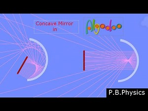 How to make concave/Convex Mirror in algodoo?
