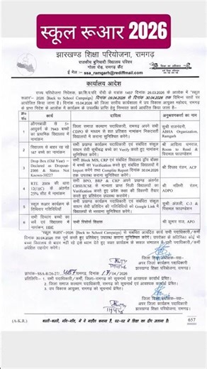 SCHOOL RUAR 2026
