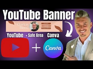 How to Make A YouTube Banner - Fast & Free Using Canva!