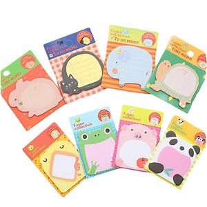 [Hot Item] Hot Selling Cute Animal Notepad Memo Stationery Gifts Cartoon Sticky Notes