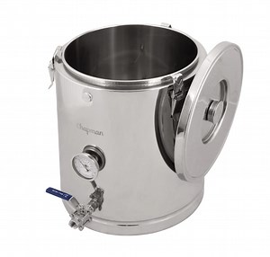 Chapman 15 Gallon ThermoBarrel Stainless Steel Mash Tun - Hobby Homebrew