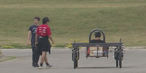 Okemos High School students build solar-powered car