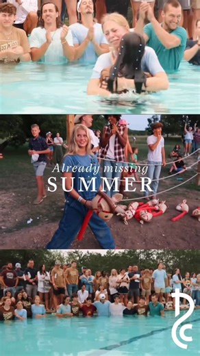 Deer Creek Camp on Instagram: "Already missing summer 📸🤠 - - - #deercreekcamp #alwaysadventuring #livelovecamp #faithinthehillcountry #campepic #summercamp #baptism"