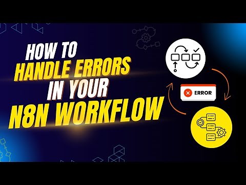 N8N Error Handling in Workflows | How To Use Error Trigger Node