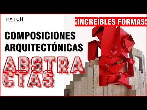 📌Composiciones #arquitectónicas abstractas.