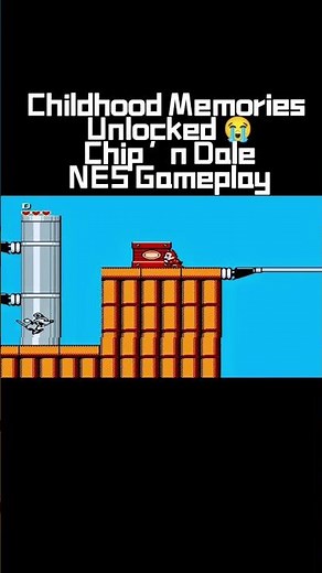 NES Co-Op Magic ✨ Chip ’n Dale Rescue Rangers #retrogaming #gamingshorts #nes #gaming