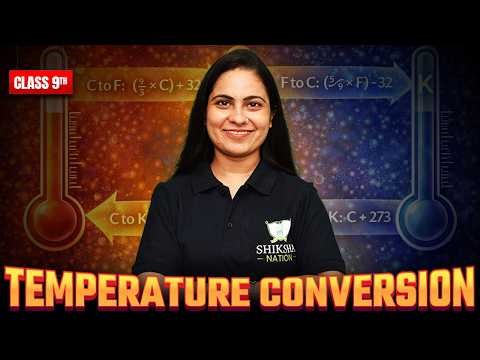 Temperature Conversion | Class 9th Science Full Explanation | Pragati mam