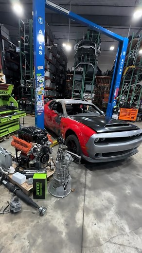 11K views · 315 reactions | This 2020 Dodge Demon, built by @scraplifegarage, a complete rebuild after a total loss. Through this process, it became the world’s first manual Demon! Among the modifications needed for the conversion, it features a @manticclutchusa triple disc clutch to get the power to the ground! Come see how it turned out at #PRI2023! It will be on display in Lucas Oil Stadium. And visit the Mantic Clutch USA booth 1829. #PRIShow | Performance Racing Industry | Facebook