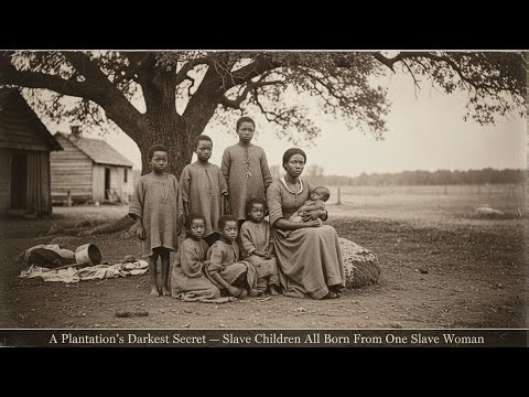 A Plantation’s Darkest Secret — Slave Children All Born From One Master
