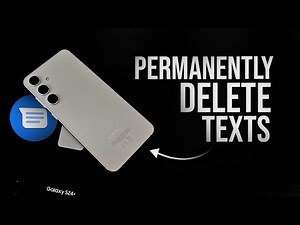 How to Permanently Delete All Text Messages on Android Phone (tutorial)