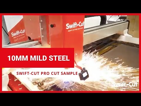 10mm Mild Steel Cut on Swift-Cut Pro