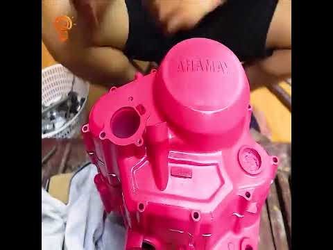 Restoring an old rusty Yamaha R1 racing bike, Restoration