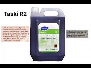 Taski R2. concentrated general purpose cleaner-cum-sanitiser