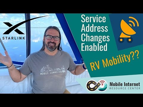 Starlink Update: Changing Your Own Service Address - Satellite Internet Mobility for RVers?