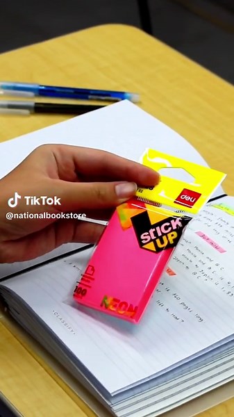 Organize Your Homework with Deli StickUp Notes and Titus Pens!