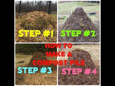 Step #4 How To Build A Compost Pile (18 Day Hot Composting Method)