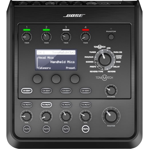 Bose T4S ToneMatch Digital 4-Channel Console Mixer