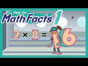 Meet the Math Facts Multiplication & Division - 2 x 8 = 16 | Preschool Prep Company