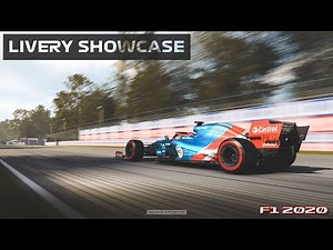 F1 ALPINE Livery Mod! Custom Livery Showcase | F1 2020
