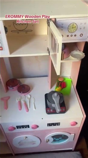 EROMMY Wooden Play Kitchen Review: Is This the BEST Budget Toddler Kitchen?