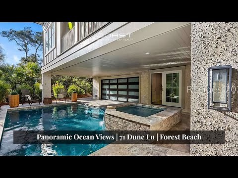 71 Dune Lane | Brand New Oceanview Luxury Home | North Forest Beach, Hilton Head Island SC