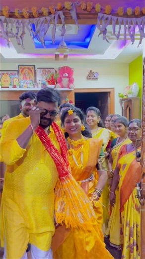 Haldi function🥰🙌 #viral #family #shortvideo #ytshorts #minivlog #trending #comedy