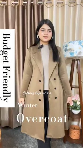 26K views · 87 reactions | Budget Friendly overcoat for this winter ❄️ | Clothing Express 2.0 | Facebook